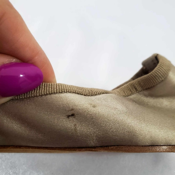 Chloe Ballerina Flats with Beautiful Hand Beading and Stones, Size 39 - Picture 10 of 12